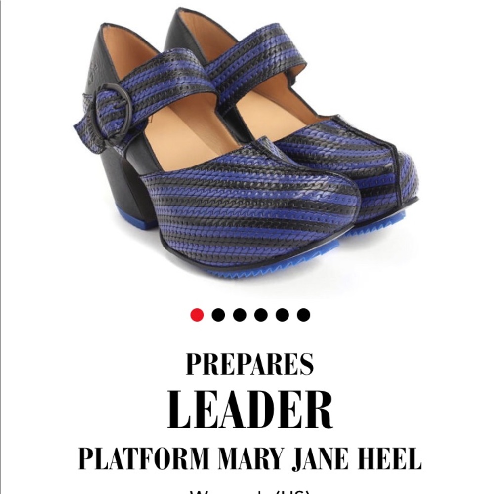 Barely Worn John Fluevog Mary Jane heels.